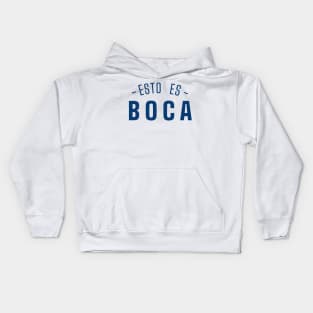 Esto es Boca - BLUE Kids Hoodie